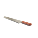 pink serrated knife