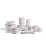 White Plates Bowls Serving Platters Serving Bowls Night and Day Mugs bundle